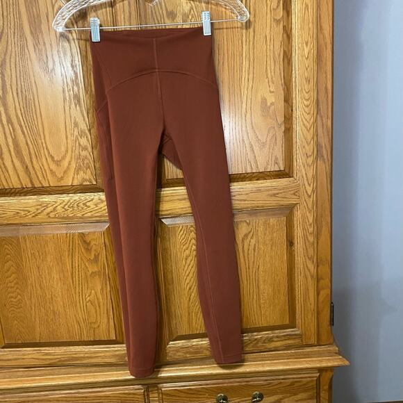 Lululemon InStill High-Rise Tight 25" Mulled Wine Leggings Women’s Sz 2 Workout - Picture 7 of 13